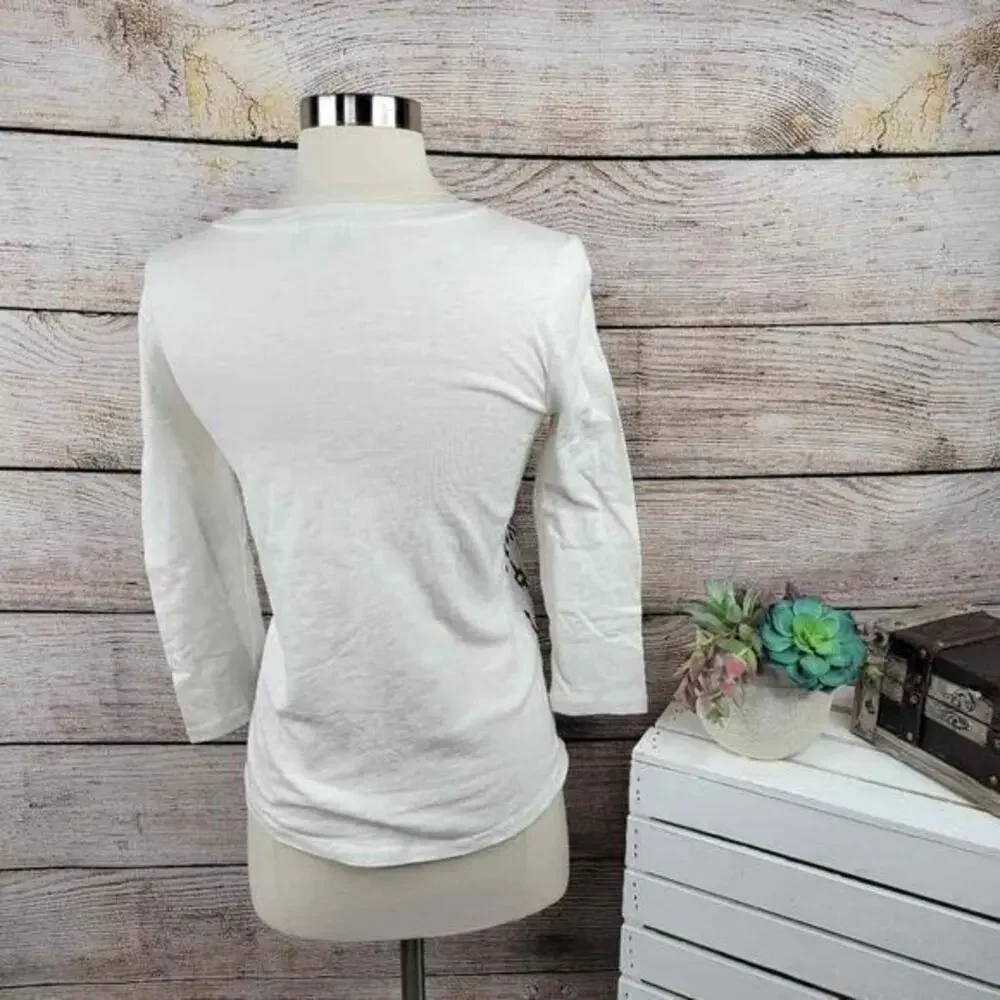 J. Crew Factory Damen Embroidered Shirt - Size XS‎